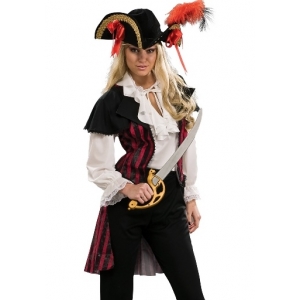 Deluxe Lady Pirate Costume - Womens Pirate Costumes